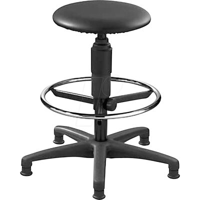 Topstar Ergonomic Office Stool - Model 72260D10T - Adjustable Height - Black Topstar Ergonomic Office Stool - Model 72260D10T - Adjustable Height - Black