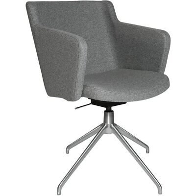 Chaise de visite Topstar SFH - Articulation 3D, Croix en aluminium, Gris Chaise de visite Topstar SFH - Articulation 3D, Croix en aluminium, Gris