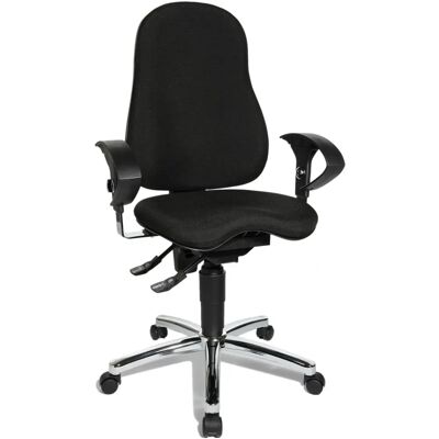 Chaise de bureau ergonomique Topstar Sitness 10 - Noir - Réglable en hauteur - Publicité Chaise de bureau ergonomique Topstar Sitness 10 - Noir - Réglable en hauteur - Publicité