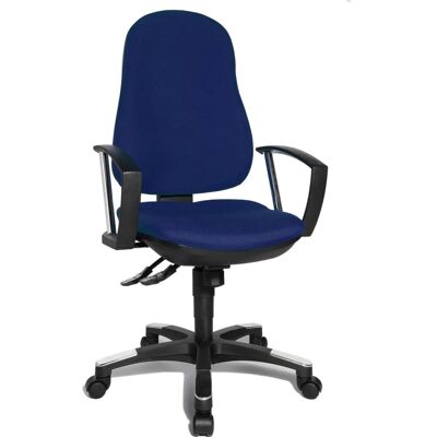 Sedia da ufficio TOPSTAR Trend SY 10 - Ergonomica, Blu, Regolabile in altezza Sedia da ufficio TOPSTAR Trend SY 10 - Ergonomica, Blu, Regolabile in altezza