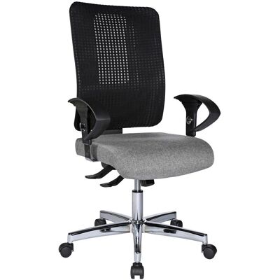 Topstar Ergonomic Office Chair Open XT - Mesh, Gray, Chrome Topstar Ergonomic Office Chair Open XT - Mesh, Gray, Chrome
