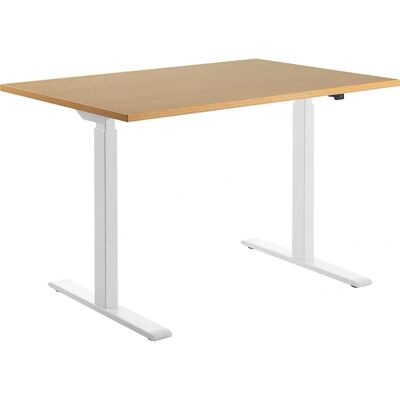 Topstar Escritorio ajustable - Blanco, 1200x800mm Topstar Escritorio ajustable - Blanco, 1200x800mm