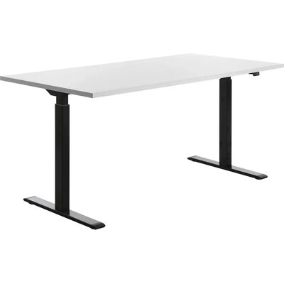 Topstar Escritorio eléctrico ajustable 1600x800mm, Blanco y Negro Topstar Escritorio eléctrico ajustable 1600x800mm, Blanco y Negro