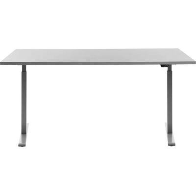Topstar Höhenverstellbarer Schreibtisch - 160x80cm, Hellgrau, Stahlgestell Topstar Höhenverstellbarer Schreibtisch - 160x80cm, Hellgrau, Stahlgestell
