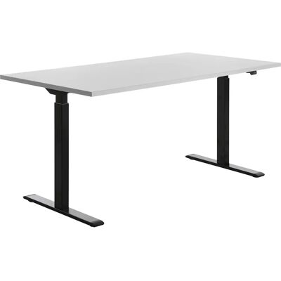 Topstar Escritorio Regulable Eléctrico - 1600x800mm, Gris Claro, Acero Topstar Escritorio Regulable Eléctrico - 1600x800mm, Gris Claro, Acero
