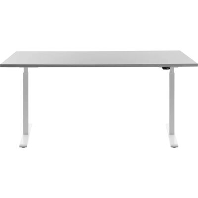 Topstar Höhenverstellbarer Schreibtisch - Ergonomisch, 160x80cm, Hellgrau & Weiß Topstar Höhenverstellbarer Schreibtisch - Ergonomisch, 160x80cm, Hellgrau & Weiß