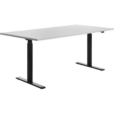 Topstar Elektrischer Höhenverstellbarer Schreibtisch - 1800x800mm - Hellgrau Topstar Elektrischer Höhenverstellbarer Schreibtisch - 1800x800mm - Hellgrau