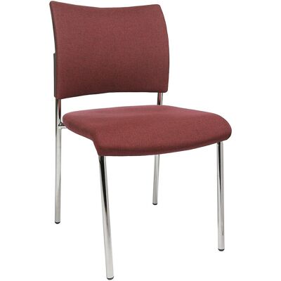 Silla para visitas - Apilable, 4 patas, respaldo acolchado - Tipo de visitante Silla para visitas - Apilable, 4 patas, respaldo acolchado - Tipo de visitante