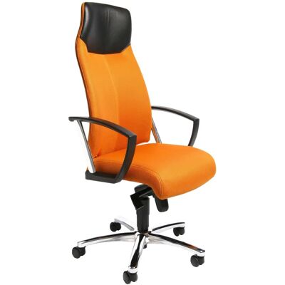 Krzesło biurowe Topstar High Sit Up - Ergonomiczne, Pomarańczowe, Regulowane Krzesło biurowe Topstar High Sit Up - Ergonomiczne, Pomarańczowe, Regulowane