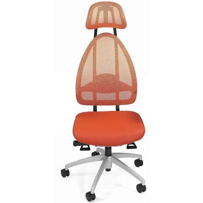 Topstar Büro Drehstuhl mit Kopfstütze & Netzrücken - 830mm Höhe Topstar Büro Drehstuhl mit Kopfstütze & Netzrücken - 830mm Höhe