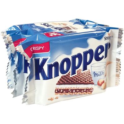 KNOPPERS - MILCH-NUSS-WAFFEL 75 G - 3x25G - 24 Stück - Wafer KNOPPERS - MILCH-NUSS-WAFFEL 75 G - 3x25G - 24 Stück - Wafer