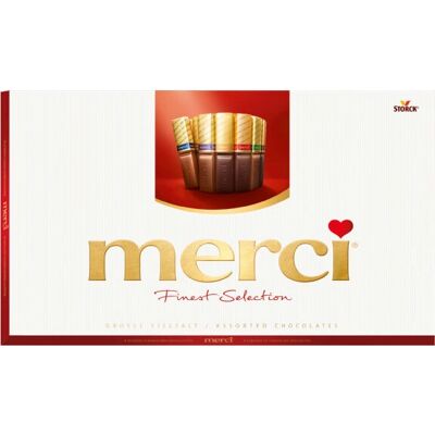 Výběr nejlepších čokolád Merci - 400 g Výběr nejlepších čokolád Merci - 400 g