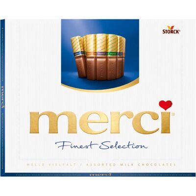 Merci Milchschokoladen Kollektion - Süßwaren Merci Milchschokoladen Kollektion - Süßwaren