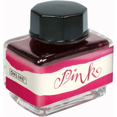 Encre Rose Online - 15ml Calligraphie, Écriture, Encre Encre Rose Online - 15ml Calligraphie, Écriture, Encre