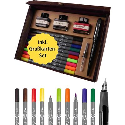 Kit Artistique ONLINE - Ensemble de Calligraphie et Dessin Multicolore Kit Artistique ONLINE - Ensemble de Calligraphie et Dessin Multicolore