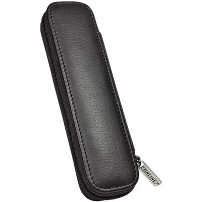 ONLINE Lederetui Classic Black: Für 2 lange Schreibgeräte ONLINE Lederetui Classic Black: Für 2 lange Schreibgeräte