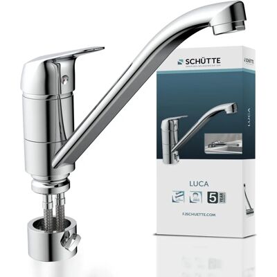 Grifo de cocina SCHÜTTE Luca - Extraíble, 360° Giratorio, Plateado Grifo de cocina SCHÜTTE Luca - Extraíble, 360° Giratorio, Plateado