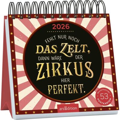Ars Edition GmbH Postkartenkalender - 2026 - calendario Ars Edition GmbH Postkartenkalender - 2026 - calendario