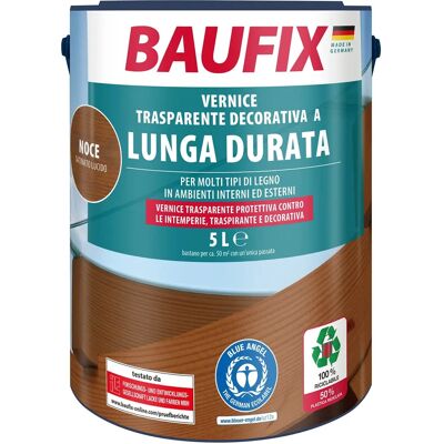 BAUFIX Vernis Protecteur Nussbaum - Résistant UV, 5L - Publicité BAUFIX Vernis Protecteur Nussbaum - Résistant UV, 5L - Publicité