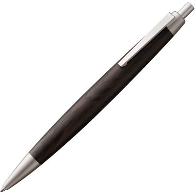 Stylo à bille en bois LAMY 2000 - Marron Foncé - Publicité Stylo à bille en bois LAMY 2000 - Marron Foncé - Publicité
