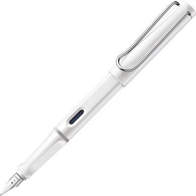 Lamy Safari Weiß Füllfederhalter - Breit Feder - Füllfeder Lamy Safari Weiß Füllfederhalter - Breit Feder - Füllfeder