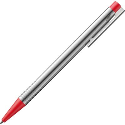 Stylo à bille rétractable logo mat rouge LAMY M16 - Lot de 2 - Publicité Stylo à bille rétractable logo mat rouge LAMY M16 - Lot de 2 - Publicité
