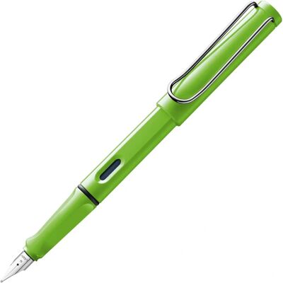 Stylo Plume Vert Lamy Safari - Pointe Large - Stylo Stylo Plume Vert Lamy Safari - Pointe Large - Stylo