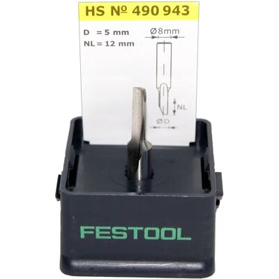 Fresa para ranhuras HS S8 D 5/12 - Madeira macia - Mango resistente Fresa para ranhuras HS S8 D 5/12 - Madeira macia - Mango resistente