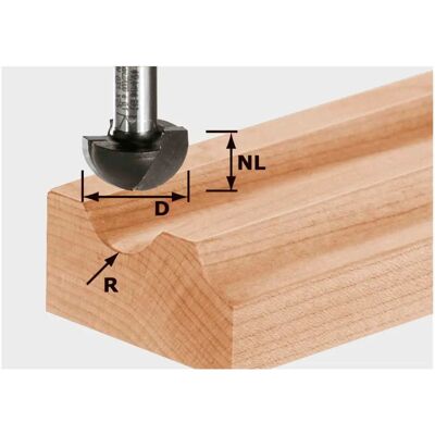 Festool 490985 Fräser - Hartmetall langlebig - Für OF-Serie Festool 490985 Fräser - Hartmetall langlebig - Für OF-Serie