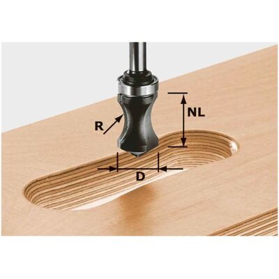 Festool HW S8 R16/NL32 Hand rail cutter bit - Hand rail cutter bit Festool HW S8 R16/NL32 Hand rail cutter bit - Hand rail cutter bit