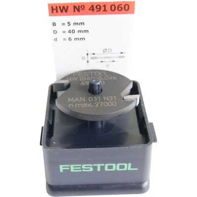 Festool D40x5 Fräser - Nutfräser Festool D40x5 Fräser - Nutfräser
