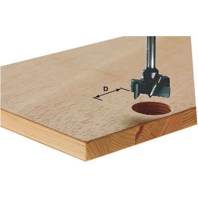 Festool Modèle HW S8 D30 - Foret pour ferrures - Publicité Festool Modèle HW S8 D30 - Foret pour ferrures - Publicité