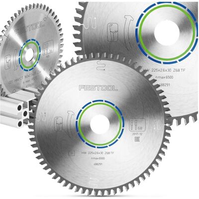 Festool 488291 TF68 Cirkelklinge - Høj Præcision for Aluminium & Plast Festool 488291 TF68 Cirkelklinge - Høj Præcision for Aluminium & Plast