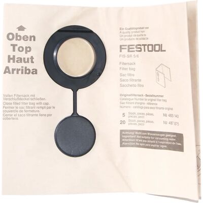 Festool Dubbelwandige filterzak FIS-SR 5/6 - Industriestaubsauger Accessoires Festool Dubbelwandige filterzak FIS-SR 5/6 - Industriestaubsauger Accessoires