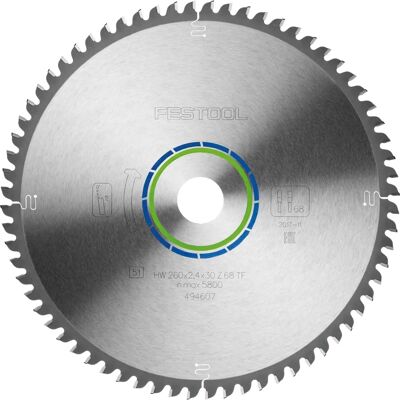 Festool Aluminium Saw Blade 260x2.4x30 - Saw Blade Festool Aluminium Saw Blade 260x2.4x30 - Saw Blade
