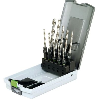 Festool D3-10 CE/10 Spiralborr - Metall, 3-10mm, Organiserad väska Festool D3-10 CE/10 Spiralborr - Metall, 3-10mm, Organiserad väska