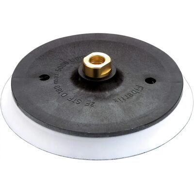 Adaptateur de ponçage pour grandes surfaces - M14 - Disques en fibre Ø 180mm - Publicité Adaptateur de ponçage pour grandes surfaces - M14 - Disques en fibre Ø 180mm - Publicité