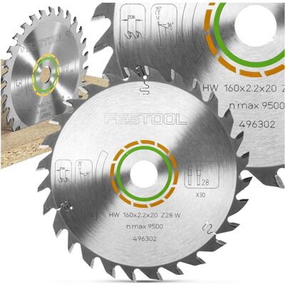 Festool Universal Saw Blade - 160 x 2.2 x 20 W28 - Saw Blade Festool Universal Saw Blade - 160 x 2.2 x 20 W28 - Saw Blade