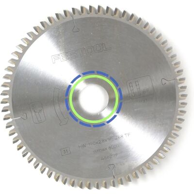 Festool Modèle TF68 - Lame de scie circulaire pour aluminium et plastiques - Publicité Festool Modèle TF68 - Lame de scie circulaire pour aluminium et plastiques - Publicité