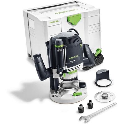 Fraiseuse Festool OF 2200 EB-Plus - Dovetail, Rainurage, Profil - Publicité Fraiseuse Festool OF 2200 EB-Plus - Dovetail, Rainurage, Profil - Publicité