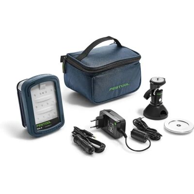 Lámpara de trabajo Festool KAL II - Ángulo amplio 170°, Iluminación homogénea Lámpara de trabajo Festool KAL II - Ángulo amplio 170°, Iluminación homogénea