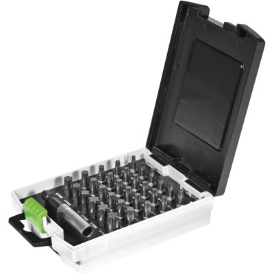 Festool - Model TX 10-50/BH-SORT/31x Udvalg af Torx bits og bitholdere - Sortiment af skruetilbehør Festool - Model TX 10-50/BH-SORT/31x Udvalg af Torx bits og bitholdere - Sortiment af skruetilbehør