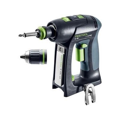Perceuse sans fil Festool C 18 Li-Basic - Léger, Noir-Vert - Publicité Perceuse sans fil Festool C 18 Li-Basic - Léger, Noir-Vert - Publicité