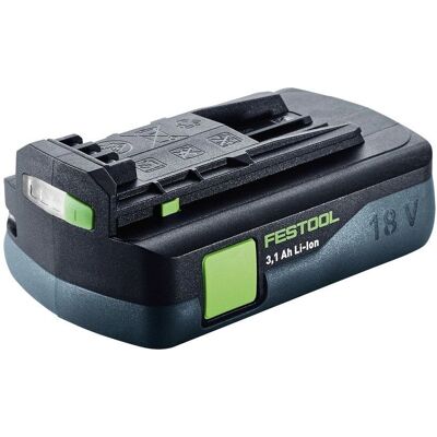 Festool BP 18 Li 3,1 C Batterie - Légère, Compacte, 18V - Publicité Festool BP 18 Li 3,1 C Batterie - Légère, Compacte, 18V - Publicité