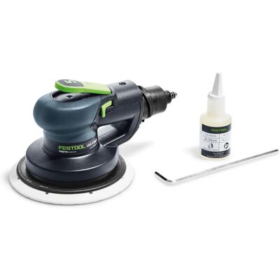 Ponceuse excentrique pneumatique Festool LEX 3 150/5 avec aspiration de poussière - Publicité Ponceuse excentrique pneumatique Festool LEX 3 150/5 avec aspiration de poussière - Publicité