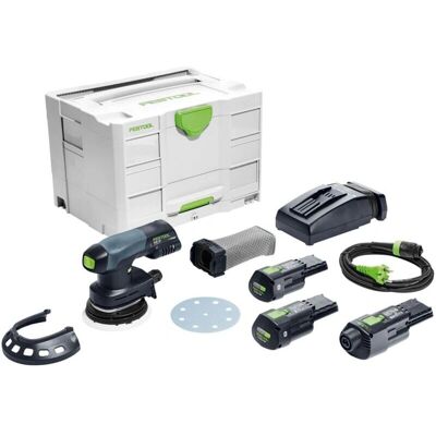 Festool Etsc 125 Li 3,1 I-Set kabelloser Exzenterschleifer - Leistung, Ergonomie, Bluetooth Festool Etsc 125 Li 3,1 I-Set kabelloser Exzenterschleifer - Leistung, Ergonomie, Bluetooth