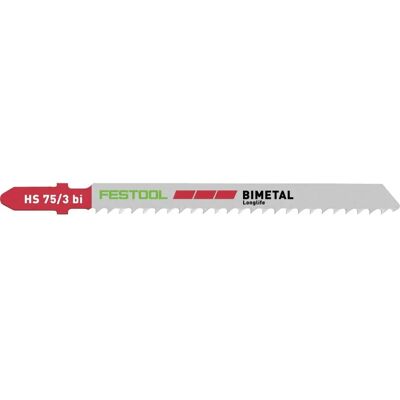Festool HS 75/3 BI/5 Stichsägeblätter für Kunststoffe Festool HS 75/3 BI/5 Stichsägeblätter für Kunststoffe