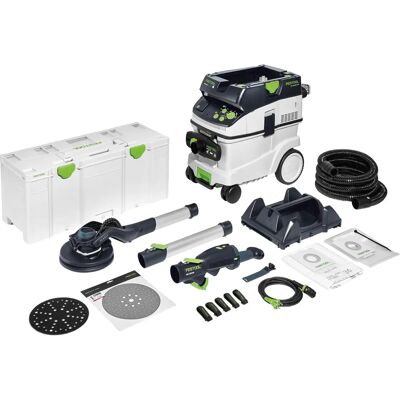 Festool - LHS 2 225/CTM 36-Set - Ensemble de ponceuse murale & plafond - Publicité Festool - LHS 2 225/CTM 36-Set - Ensemble de ponceuse murale & plafond - Publicité