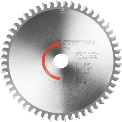 Festool Modell 168x1,8x20 TF 52 - Kreissägeblatt für Laminat Festool Modell 168x1,8x20 TF 52 - Kreissägeblatt für Laminat