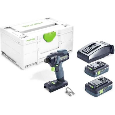 Festool TID 18 HPC4,0 I-Plus Akku-Schlagbohrschrauber - 180Nm, 3-Gang, bürstenlos Festool TID 18 HPC4,0 I-Plus Akku-Schlagbohrschrauber - 180Nm, 3-Gang, bürstenlos